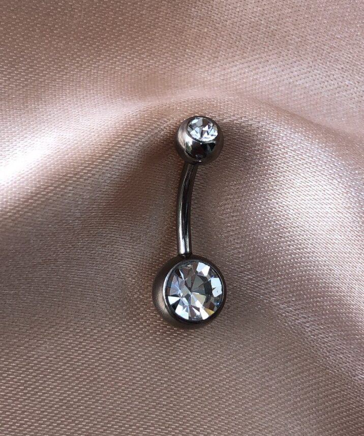 piercing de umbigo em aço cirúrgico - 0245